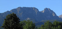 Symbol Zakopanego i Tatr Polskich, Giewont (1894 m) - jego ksztat patrzc od pnocy przypomina picego rycerza