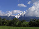 omnica 2634 m n.p.m. widok ze stacji kolejki w Novej Lenej