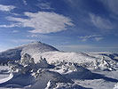 Karkonosze - widok na niek z Czarnej Kopy 1407 m n.p.m.