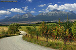 Tatry Wysokie widziane od strony Popradu