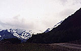 Widok z Ferleiten. Niedaleko std znajduje si najwyszy szczyt Austrii Grossglockner 3798 m n.p.m.